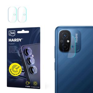 Camera lens protector for Xiaomi Redmi 12C - 3mk HARDY® Fusion Lens Protection™
