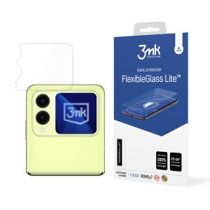Unbreakable hybrid glass for Huawei Nova Flip (front) - 3mk FlexibleGlass Lite