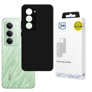 Silikonové Puzdrá pro Redmi 15 4G - 3mk HARDY® Mellow Case™ Black