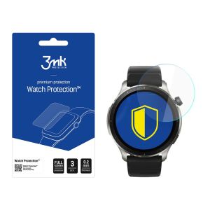 Protective glass for Amazfit GTR 4 46mm smartwatch screen - 3mk Watch Protection