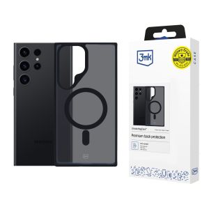 Case for Samsung Galaxy S23 Ultra - 3mk Smoke MagCase