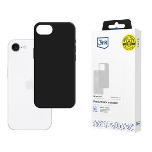 Case for Apple iPhone 16E - 3mk Silicone Case Black