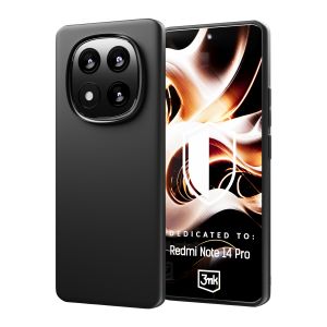 Case for Redmi Note 14 Pro 5G - 3mk Matt Case Black