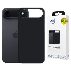 Silicone case with MagSafe for Apple iPhone Air - 3mk HARDY® Mellow MagCase™ Black