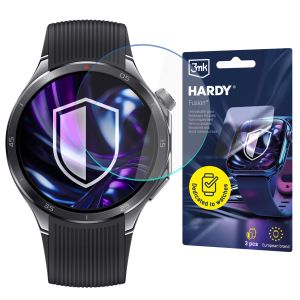 Hybrid glass for smartwatch OnePlus Watch 3 (47mm) - 3mk HARDY® Fusion Watch Protection™