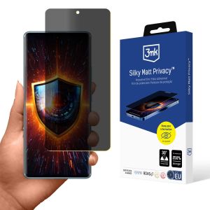Privacy film for Redmi Note 14 Pro 4G - 3mk Silky Matt Privacy