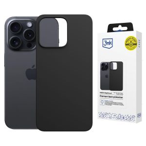 Case for Apple iPhone 15 Pro - 3mk Hardy MagSilicone Graphite