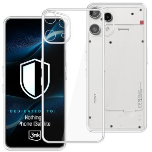 Transparent case for Nothing Phone (3a) Lite – 3mk HARDY® Vision Case™