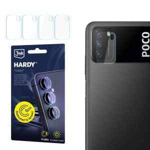 Camera lens protector for Xiaomi POCO M3  - 3mk HARDY® Fusion Lens Protection™