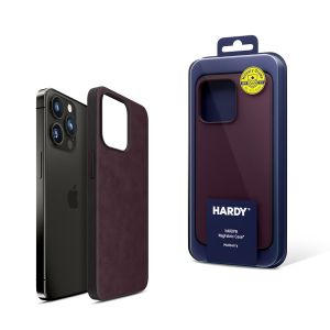 Case for Apple iPhone 15 Pro - 3mk HARDY MagFabric Case Black