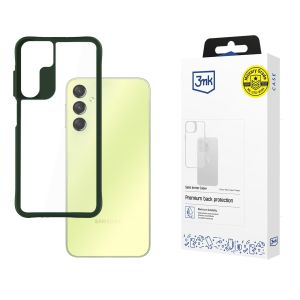 Case for Samsung Galaxy A25 5G - 3mk Satin Armor Case+ Green