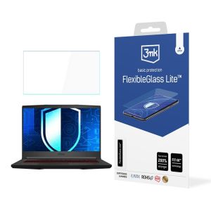 Shatterproof hybrid glass for MSI Bravo 15 - 3mk FlexibleGlass Lite