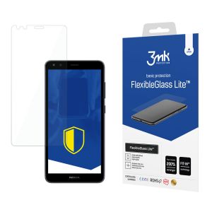 Unbreakable hybrid glass for Nokia C1 2nd Edition - 3mk FlexibleGlass Lite