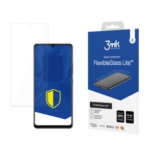 Unbreakable hybrid glass for Samsung Galaxy A42 5G - 3mk FlexibleGlass Lite