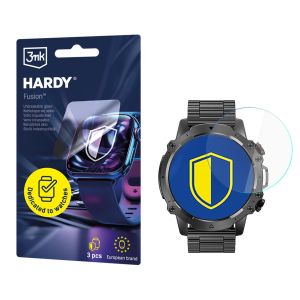 Hybrid glass for smartwatch Rubicon RNCF18 - 3mk HARDY® Fusion Watch Protection™