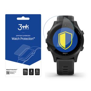 Protective glass for Garmin Forerunner 945 smartwatch screen - 3mk Watch Protection