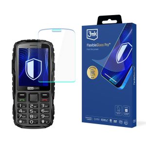 Shatterproof glass for Maxcom Strong MM920 - 3mk FlexibleGlass Pro