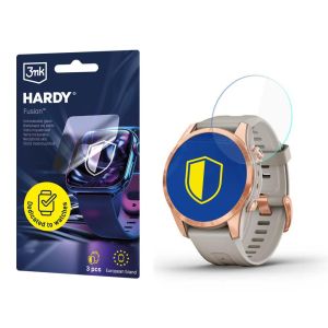 Hybrid glass for smartwatch Garmin Fenix 7S Pro Solar - 3mk HARDY® Fusion Watch Protection™