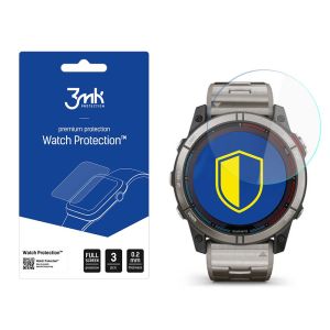 Protective glass for Garmin Quatix 7X smartwatch screen - 3mk Watch Protection
