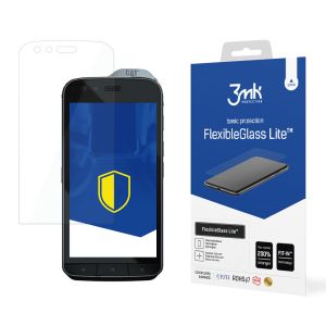 Unbreakable hybrid glass for CAT S61 - 3mk FlexibleGlass Lite