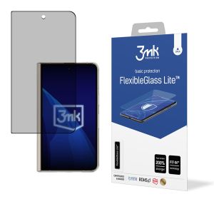 Unbreakable hybrid glass for Google Pixel Fold (front) - 3mk FlexibleGlass Lite