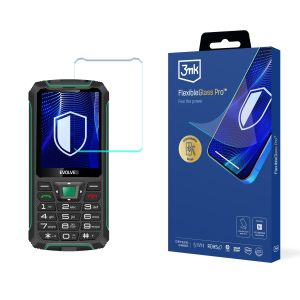 Shatterproof glass for Evolveo StrongPhone W4 - 3mk FlexibleGlass Pro