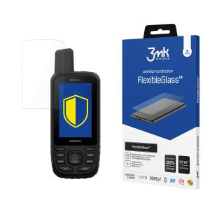 Hybrid unbreakable glass for Garmin GPSMap 66S - 3mk FlexibleGlass™