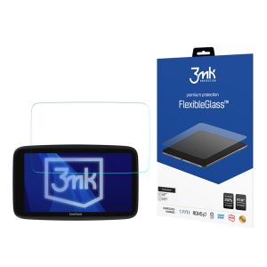 Shatterproof hybrid glass for Tomtom GO Classic 6 gen 2 - 3mk FlexibleGlass