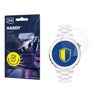 Hybrid glass for smartwatch Huawei Watch GT 3 Pro Elegant 43mm - 3mk HARDY® Fusion Watch Protection™