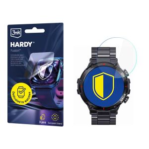 Hybrid glass for smartwatch Gravity GT8-2 - 3mk HARDY® Fusion Watch Protection™