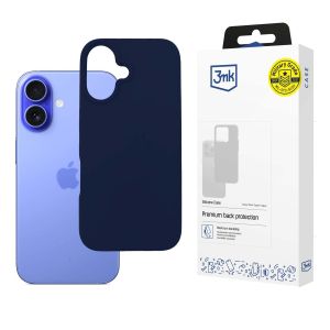 Case for Apple iPhone 16 - 3mk Silicone Case Dark Navy