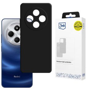 Silikonové Puzdrá pro Redmi 14C / Redmi A4 5G - 3mk HARDY® Mellow Case™ Black