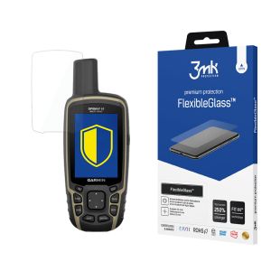 Hybrid unbreakable glass for Garmin GPSMap 65 - 3mk FlexibleGlass™