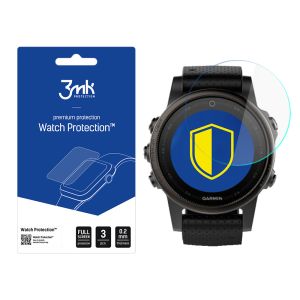 Protective glass for Garmin Fenix 5s 42 mm smartwatch screen - 3mk Watch Protection