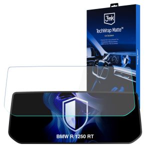 Matte screen protector for the navigation display for BMW R 1250 RT – 3mk TechWrap Matte™ Center Display
