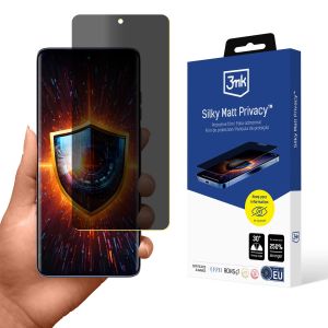 Privacy film for Motorola Edge 60 Fusion - 3mk Silky Matt Privacy