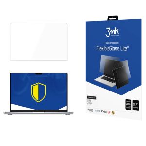 Shatterproof hybrid glass for Apple MacBook Pro 14" M1/M2/M3/M4 - 3mk FlexibleGlass Lite