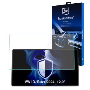 Matte screen protector for the navigation display for VW ID. Buzz 2024- 12,9" – 3mk TechWrap Matte™ Center Display