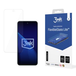 Unbreakable hybrid glass for Tecno Spark 30 5G - 3mk FlexibleGlass Lite