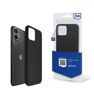 Case for Apple iPhone 11 - 3mk Silicone Case Black