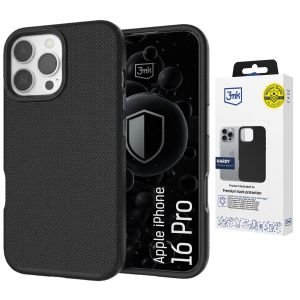 Armored case for Apple iPhone 16 Pro - 3mk HARDY® Shockproof MagCase™