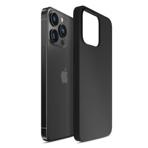 Silikon case for Apple iPhone 13 Pro - 3mk HARDY® Mellow Case™ Black