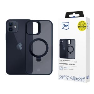 Case for Apple iPhone 12/12 Pro - 3mk Smoke Case Mag&Stand