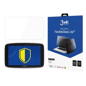 Unbreakable hybrid glass for Tomtom Go Professional 6250 - 3mk FlexibleGlass Lite