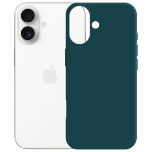 Silicone case for Apple iPhone 17 - 3mk HARDY® Mellow Case™ Dark Green