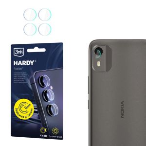 Camera lens protector for Nokia C12 - 3mk HARDY® Fusion Lens Protection™