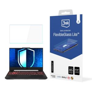 Shatterproof hybrid glass for ASUS TUF Gaming A15 - 3mk FlexibleGlass Lite