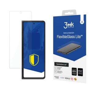 Unbreakable hybrid glass for Samsung Galaxy Z Fold 3 5G (Front) - 3mk FlexibleGlass Lite