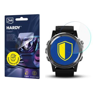 Hybrid glass for smartwatch Garmin Descent Mk1 - 3mk HARDY® Fusion Watch Protection™