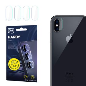 Camera lens protector for Apple iPhone Xs - 3mk HARDY® Fusion Lens Protection™